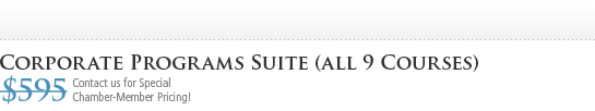 Corporate Programs Suite (all 9 courses)